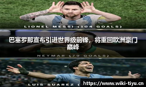 巴塞罗那宣布引进世界级前锋，将重回欧洲豪门巅峰