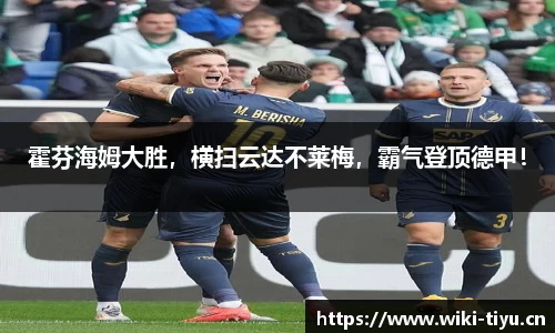霍芬海姆大胜，横扫云达不莱梅，霸气登顶德甲！