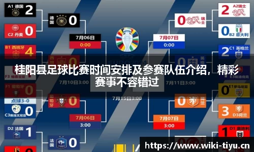 桂阳县足球比赛时间安排及参赛队伍介绍，精彩赛事不容错过